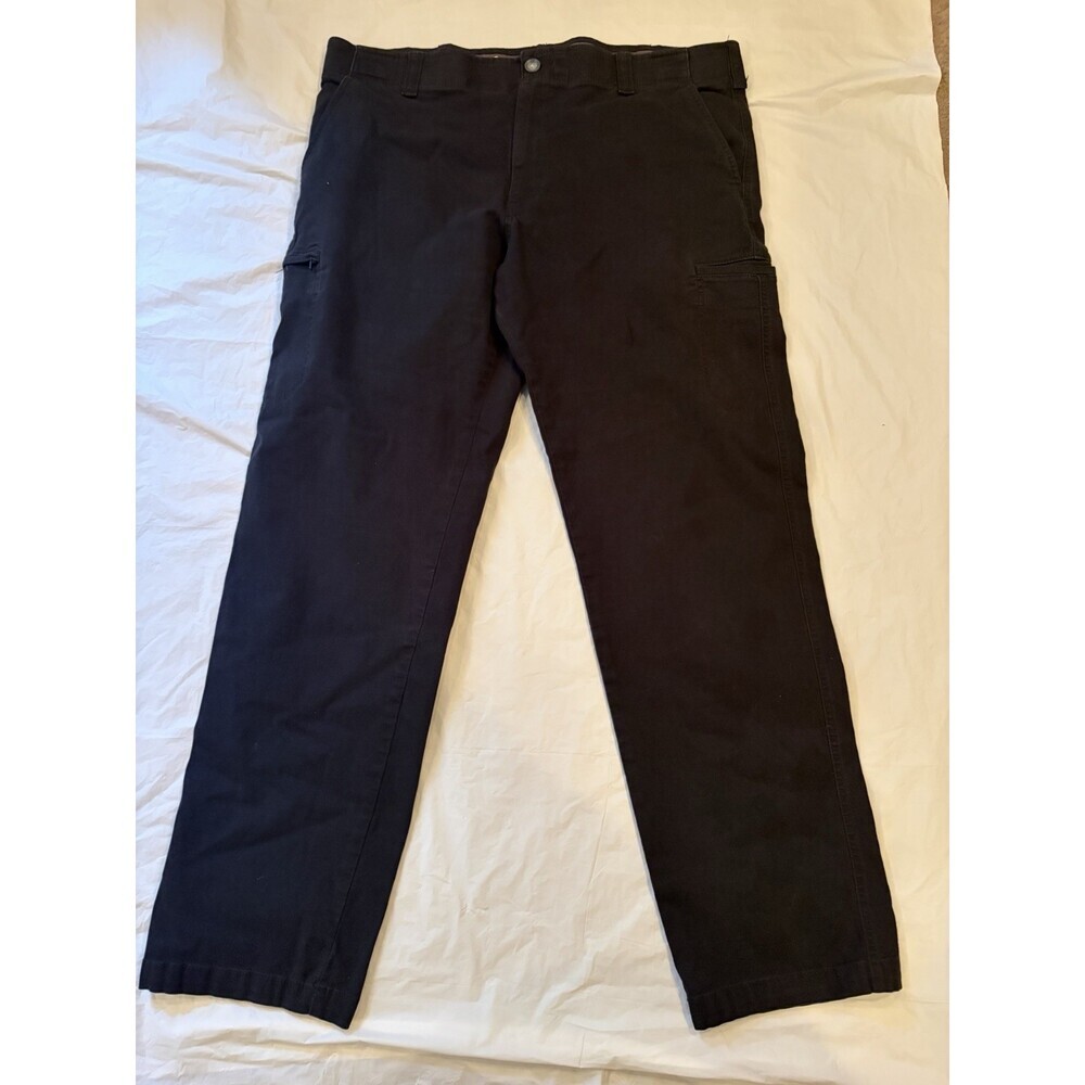 Lee Extreme Motion Pants Men's 40x34 Black Cargo Regular Straight